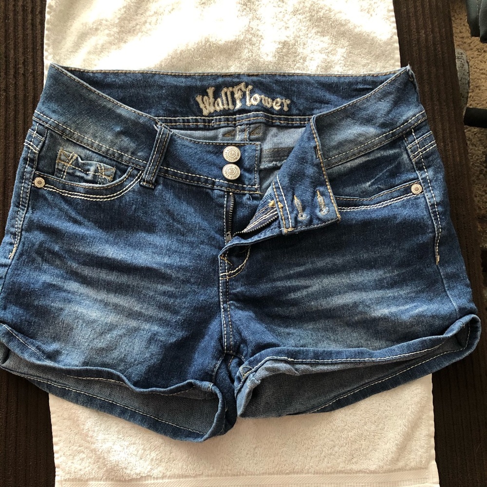 Wallflower Denim Jean Shorts